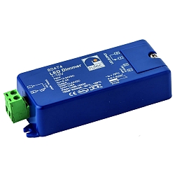 Dimmer 1-10V IN / PWM OUT / 12V-96W / 24V-192W 1 canale, Uscita di dimmerazione PWM, blu