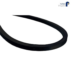 Outdoor LED Strip VARDAflex NEON SVQ blacklight, IP68, 24V, 126 LED/m, 12W/m, Preis pro lfd. Meter / 1.6cm, 2700K