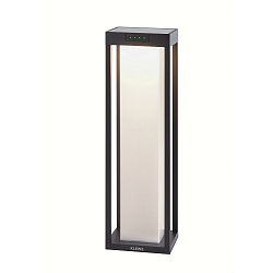 battery solar lamp RADIA MOON MAXI with sensor IP65, graphite grey