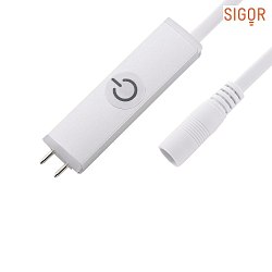 LUXI LINK Touch switch on/off, length 50cm, with Touch sensor, white
