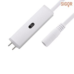 LUXI LINK Schalter An/Aus, Länge 50cm, mit Sensor für Gestensteuerung, Weiß