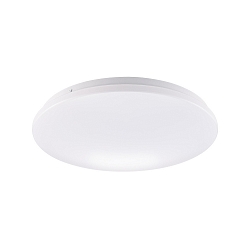 LED Aufbauleuchte MOON  38 cm, 3-CCT 120, 24W, 3000/4000K/5700K, IP44, Ra80 wei