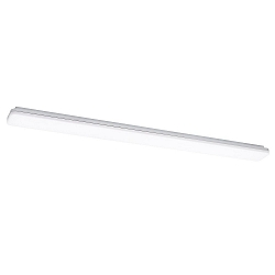 LED Aufbauleuchte PLANK, 1500mm, 120, 50/40/30W, 3000/4000K, 5800/4500lm, IP54, dimmbar, silber