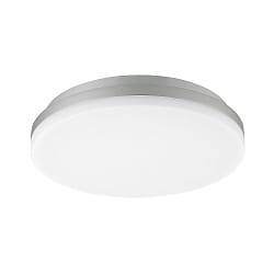ceiling luminaire CIRCEL 27 with motion detector IP54, silver 
