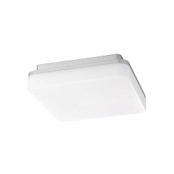 surface luminaire SQUARE 22 IP54, silver 