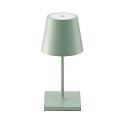 battery table lamp NUINDIE MINI round, CCT Switch, dimmable IP54, bronze anodised dimmable