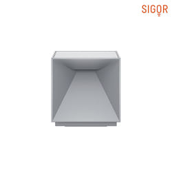 LED Akku-Tischleuchte NUTALIS, 2,8W Flex-Mood, 2200/2700K, 130lm, IP54, dimmbar, nebelgrau