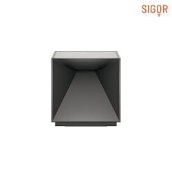 LED Akku-Tischleuchte NUTALIS, 2,8W Flex-Mood, 2200/2700K, 130lm, IP54, dimmbar, graphitgrau