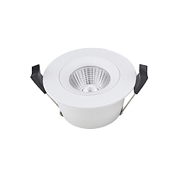 LED Einbauleuchte ARGENT, 36, 8W, 2000-3000K, 450lm, DTW, IP54, schwenkbar, wei