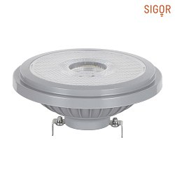 LED Reflector lamp LUXAR AR111, 12V,  11.1cm / L 5.5cm, G53, 7,4W 2700K 680lm 40, CRI>90, dimmable