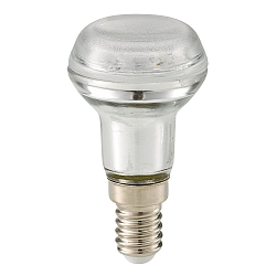 LED Leuchtmittel LUXAR GLAS, 1,5W, R39, E14, 110lm, 2700K, 36