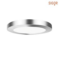 Magnetischer Dekoring fr LED Downlight FLED,  22.5cm, Chrom