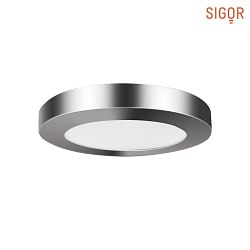 Magnetischer Dekoring fr LED Downlight FLED,  17cm, Nickel