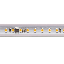 High voltage LED Strip, 8W/m, 3000K, 10m, 120LED/m, IP65, 230V, 560lm/m, Ra90