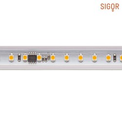 LED Streifen Hochvolt, IP65, 230V, 120 LED/m, 8W/m, 25m Rolle / B 1.5cm, 120, CRI 90, nicht dimmbar, 3000K, 520lm/m