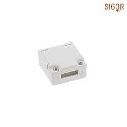 Endcap for 230V High voltage LED Strips with 1.5cm width, 1 piece, incl. silicone gel, white