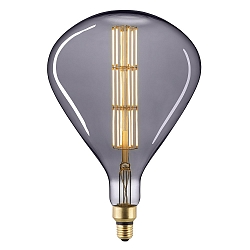 LED Deko Wendelfilament GIANTLAMPE TEAR TITAN, 230V,  25cm / L 36.5cm, E27, 8W 2200K 250lm 360, CRI 90, dimmbar