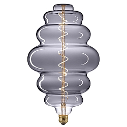 LED Deko Wendelfilament GIANTLAMPE NEST TITAN, 230V,  20cm / L 30.8cm, E27, 6W 2200K 170lm 360, CRI 90, dimmbar