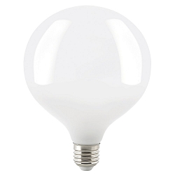 LED Globelampe G125, 230V,  12.5cm / 17.8cm, E27, 8.5W 2700K 1055lm 300, dimmbar, opal