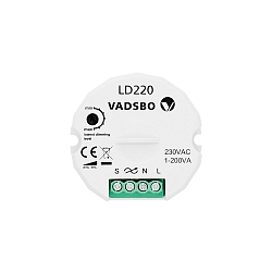 dimmer 0-100%, 1-200W white
