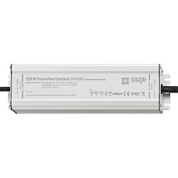 Outdoor LED Treiber POWERLINE, IP67, 100-240V AC / sek. 24VDC, 250W / 1450mA, schaltbar