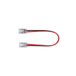 Cable connector for 8mm COB single-coloured strips