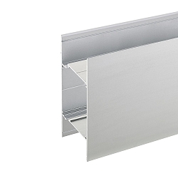 Wall profile UP & DOWN 27 DRIVER - for LED Strips up to 2.71cm width, with space for driver up 4 x 2.2cm, length 200cm