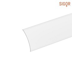 Cover for Corner profile 20, round, length 100cm, clear