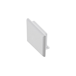 Endkappe fr LED Aufbauprofil KS-SIG-PROF4, hoch / ohne Loch, Kunststoff grau