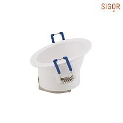 Luce da incasso rotondo, asimmetrico GU5,3 IP20, Bianco