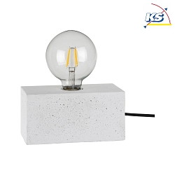 Lampe de table STRONG DOUBLE   E27 IP20, noir , blanche