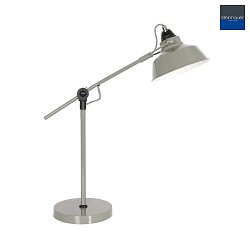 Lampe de table NOV rotatif, inclinable E27 IP20, vert gradable
