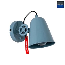 Lampada da parete DOLPHIN con interruttore, regolabile E27 IP20, Verde menta 