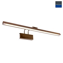 Lampada da parete LITHO LED 1-Lampadina IP20, bronzo, Bianco dimmerabile