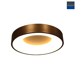 Plafoniera RINGLEDE LED rotondo LED IP20, bronzo, bianco dimmerabile