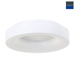 Plafoniera RINGLEDE -  48CM grande, rotondo, diretto / indiretto IP20, bianco opaco dimmerabile