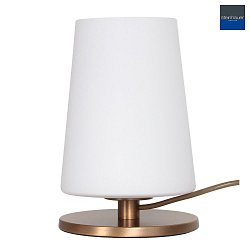 Lampada da tavolo ANCILLA 1-Lampadina, breve, con funzione di commutazione, conico E27 IP20, bronzo spazzolato dimmerabile