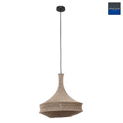 Luci a sospesione MARRAKESCH chiuso E27 IP20, Crema, Nero