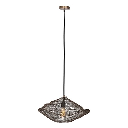 Luci a sospesione FEUILLETER E27 IP20, bronzo