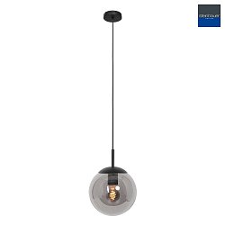 pendant luminaire BOLLIQUE round E27 IP20, black dimmable