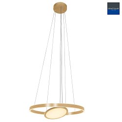 pendant luminaire RINGLUX LED IP20, gold dimmable
