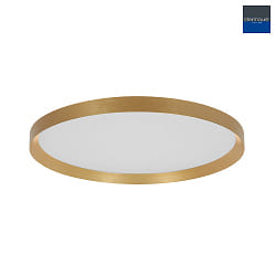 Plafoniera FLADY su / gi IP20, oro dimmerabile