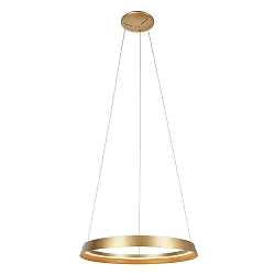 pendant luminaire RINGLUX IP20, gold dimmable