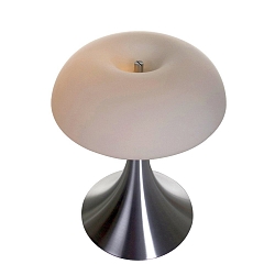 Lampe de table ANCILLA  2 flammes, rond, indirect E14 IP20, acier bross 