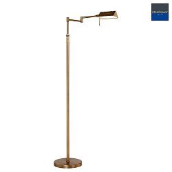 Lampada da terra KARL 1-Lampadina IP20, bronzo dimmerabile