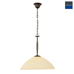 Luci a sospesione CAPRI 1-Lampadina E27 IP20, bronzo, Crema dimmerabile
