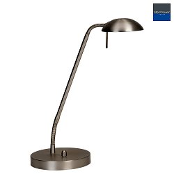 Mexlite Table lamp BIRON, 1 flame, bronze