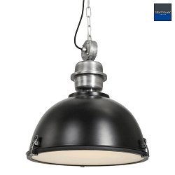 Luminaire  suspension BIKKEL -  42CM  1 flamme, mdium E27 IP20, noir mat gradable