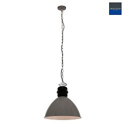 AN Pendant luminaire FRISK, 1 flame, metal, grey