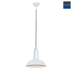 Mexlite Pendant luminaire EDEN, 1 flame, 42cm, white